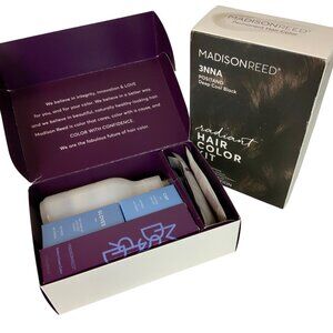 Madison Reed Radiant Hair Color Kit Positano 3NNA Deep Cool Black Permanent